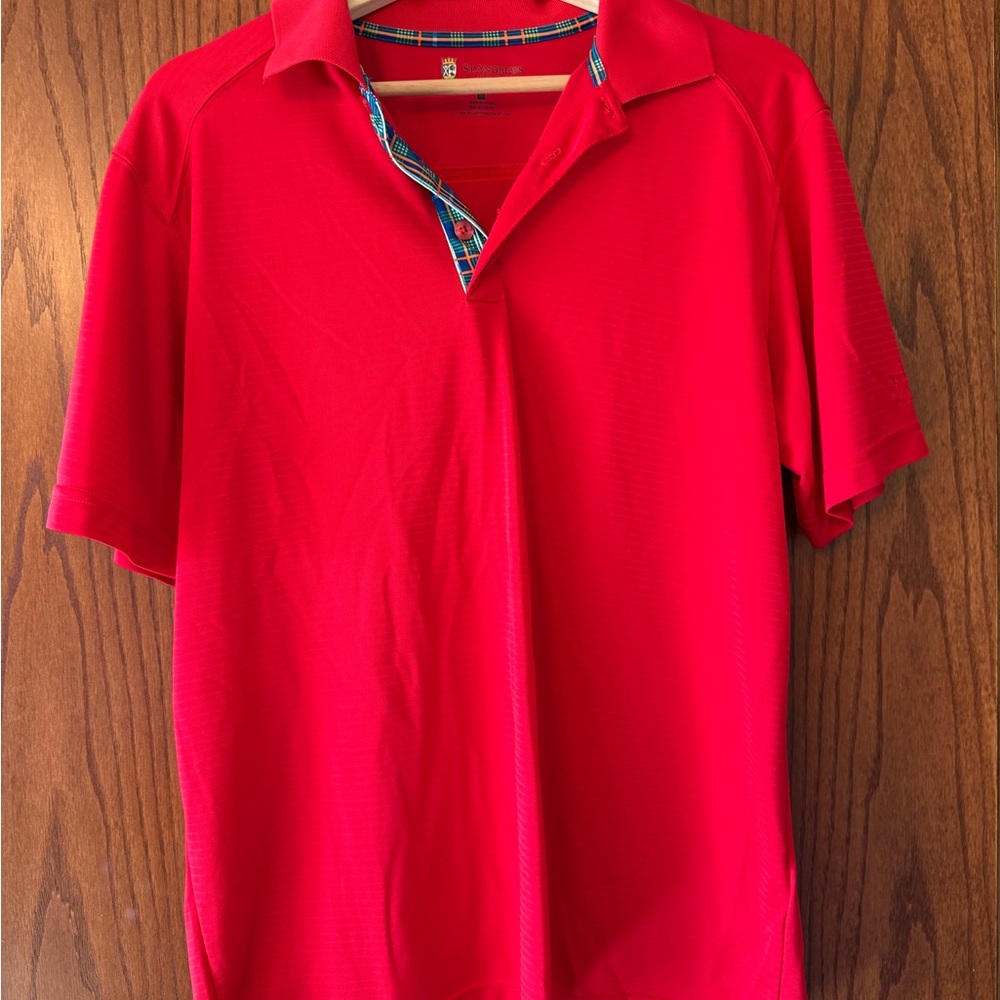 Men's Red Polo Shirt
